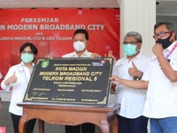 Telkom Akselerasi Digitalisasi Modern City Madiun