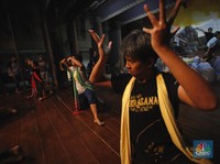 Dibayangi Ancaman Covid-19, Seniman Buat Latihan Wayang Orang