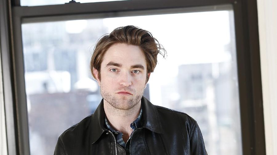 This April 4, 2019 photo shows actor Robert Pattinson posing for a portrait to promote his film, 