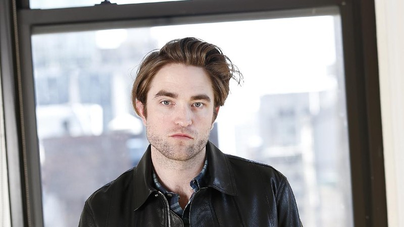 This April 4, 2019 photo shows actor Robert Pattinson posing for a portrait to promote his film, 