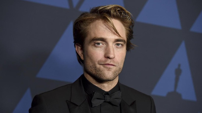 This April 4, 2019 photo shows actor Robert Pattinson posing for a portrait to promote his film, 