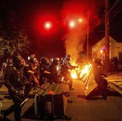 AS Rusuh & Bakar-bakar Lagi, 50 Orang Ditangkap