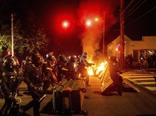 AS Rusuh & Bakar-bakar Lagi, 50 Orang Ditangkap