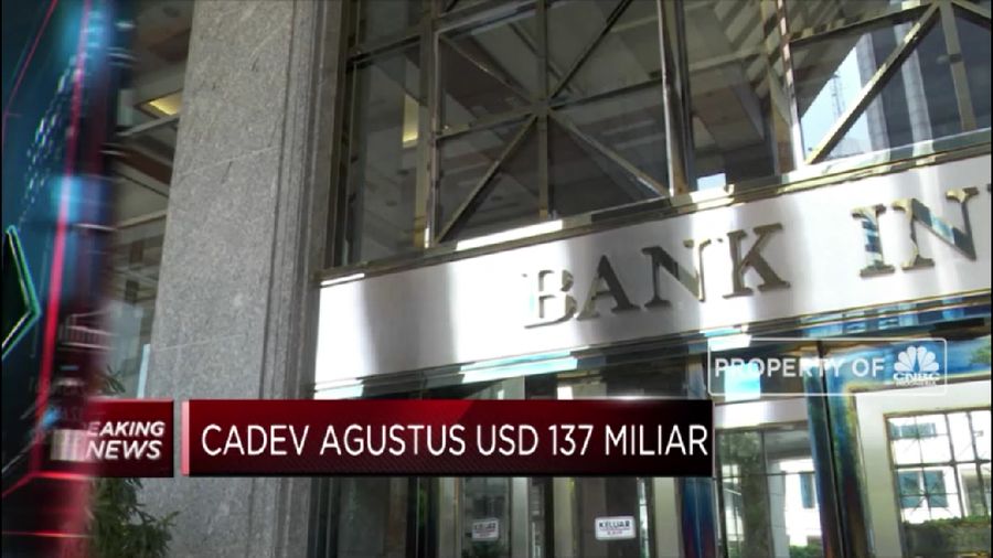 Cadev Agustus 2020 Naik Jadi USD 1,96 M (CNBC Indonesia TV)