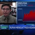 Cadev Naik, Rupiah Menguat Pada Kisaran Rp 14.700/USD