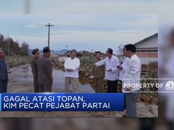 Gagal Atasi Topan Maysak, Kim Jong Un Pecat Pejabat Partai