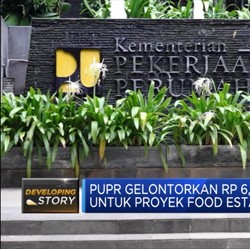 PUPR Gelontorkan Rp 6,47 T untuk Proyek Food Estate 2021