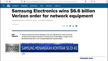 Samsung Menangkan Kontrak 5G di AS