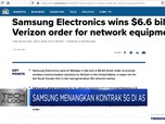 Samsung Menangkan Kontrak 5G di AS