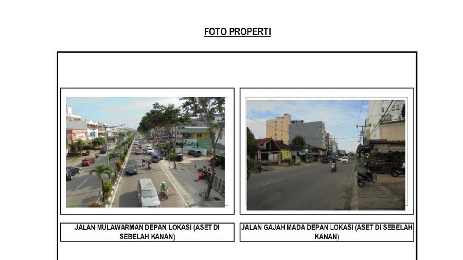 Bangunan yang dijual dalam 1 (satu) Paket : Grand Tarakan Mall dan Hotel, Gusher Plaza Lantai 2&3, 18 Unit Unit Ruko di Tarakan (Dok. lelang.go.id)