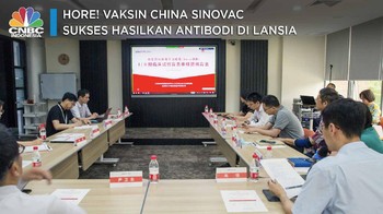 Hore! Vaksin China Sinovac Sukses Hasilkan Antibodi di Lansia