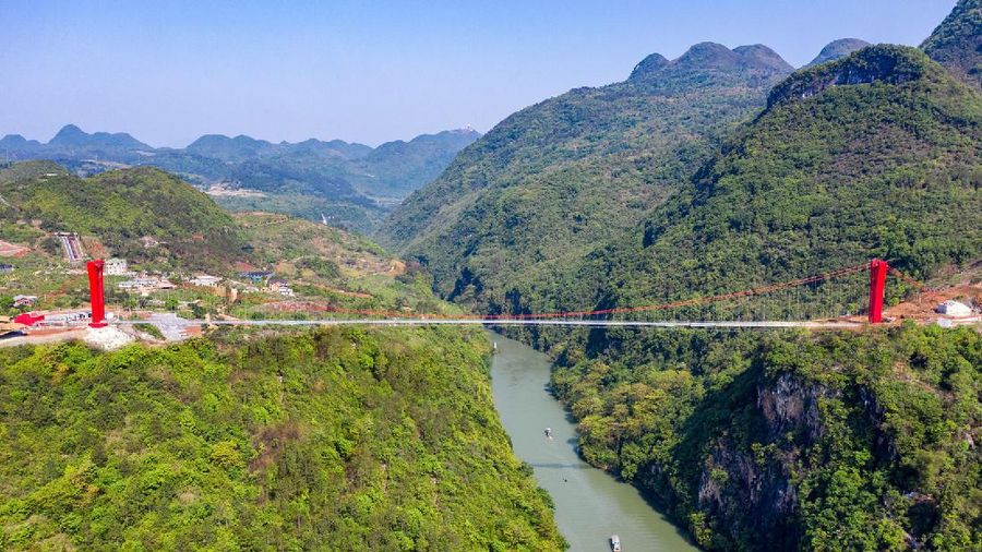 Jembatan Kaca Terpanjang di China (Foto: Lianzhou Qingtian Tourism Development Co., Ltd.)