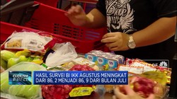 Masih Pandemi, Indeks Keyakinan Konsumen RI Naik di 86,9
