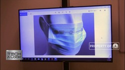 Masker Pintar Pantau Statistik Suhu Pengguna