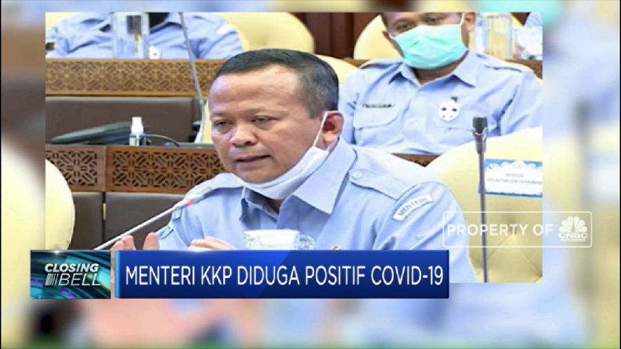 MenterI KKP Edhy Prabowo Diduga Positif Covid-19