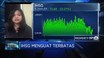 Minim Sentimen, IHSG Ditutup Menguat Terbatas