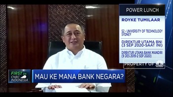 Perkuat Bisnis Internasional,Tugas Baru Royke Tumilaar di BNI