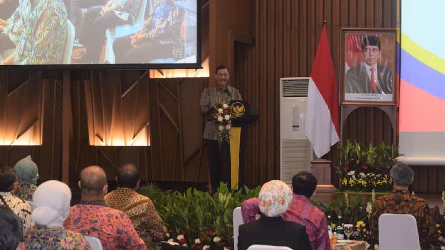Acara Penandatanganan Perjanjian Pengusahaan Jalan Tol (PPJT) Jalan Tol Solo-Yogyakarta-NYIA Kulon Progo di Gedung Auditorium Kementerian Pekerjaan Umum dan Perumahan Rakyat, Jakarta, Rabu (9/9/2020). (Dok. PUPR)