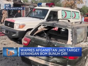 Wapres Afganistan Jadi Target Serangan Bom Bunuh Diri