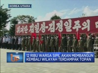 Titah Kim Jong Un Untuk Memulihkan Wilayah Terdampak Topan