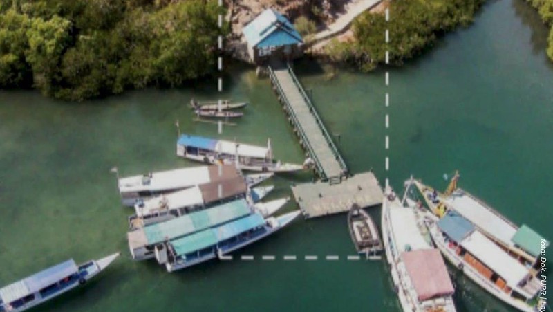Pengembangan wisata alam Pulau Rinca di KSPN Labuan Bajo, NTT. (Tangkapan Layar Instagram kemenpupr)