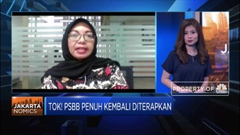Hadapi PSBB DKI, Pemerintah Harus Siapkan Stimulus Daya Beli