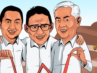 Cerita Sandiaga, Edwin Soerya & Boy Thohir Cuan di Saham MDKA