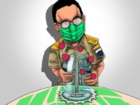 Covid-19 Melonjak, Anies Ancam Tarik Rem Darurat Lagi
