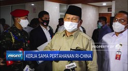 Prabowo: Kerja Sama Pertahanan RI-China Terhalang Covid-19