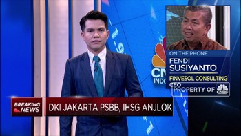 Khawatirkan Dampak PSBB DKI, Aksi Jual Investor Kian Ramai