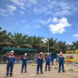 Pertagas Uji Coba Alirkan Gas ke Kuala Tanjung
