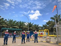 Pertagas Uji Coba Alirkan Gas ke Kuala Tanjung