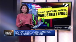 Saham Teknologi Ambrol, Wall Street Jeblok
