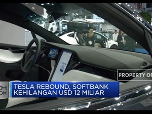 Tesla Rebound, Softbank Kehilangan USD 12 Miliar