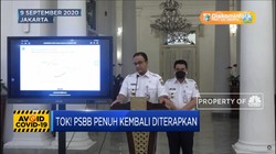 Tok! PSBB Penuh Kembali Diterapkan di Jakarta