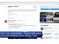 Trump Calon Peraih Nobel Perdamaian 2021