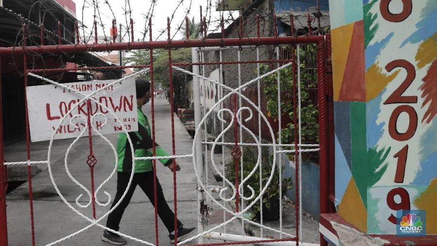 Warga Tidak Menggunakan Makser