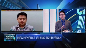 Akhir Pekan, IHSG Ditutup Menguat 2,5%