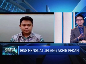Akhir Pekan, IHSG Ditutup Menguat 2,5%