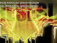 Begini Ramalan Seram Ekonom Soal PSBB Total Hingga Resesi