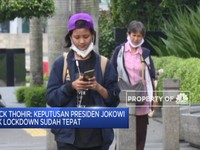 Erick: Keputusan Presiden Jokowi Tak Lockdown Sudah Tepat