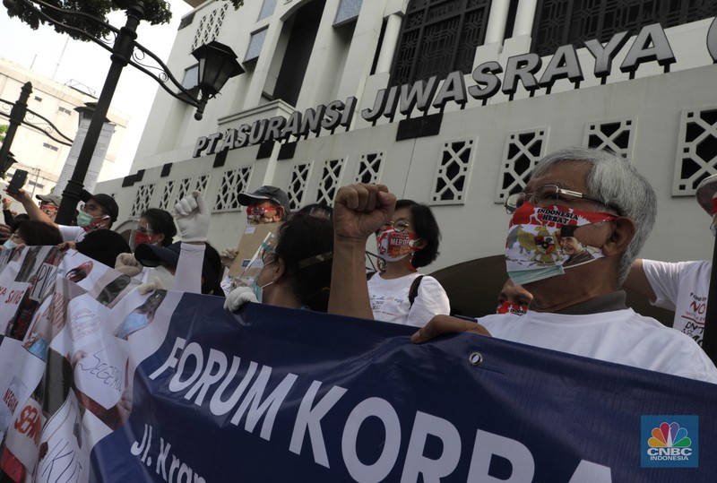Heru Hidayat, tersangka kasus Jiwasraya. (CNBC Indonesia/Ferry Sandi)