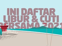 Pemerintah Tetapkan 23 Hari Libur Nasional-Cuti Bersama 2021