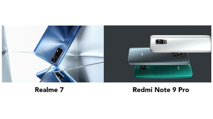 Realme 7 dan Redmi Note 9 Pro Realme 7 dan Redmi Note 9 Pro