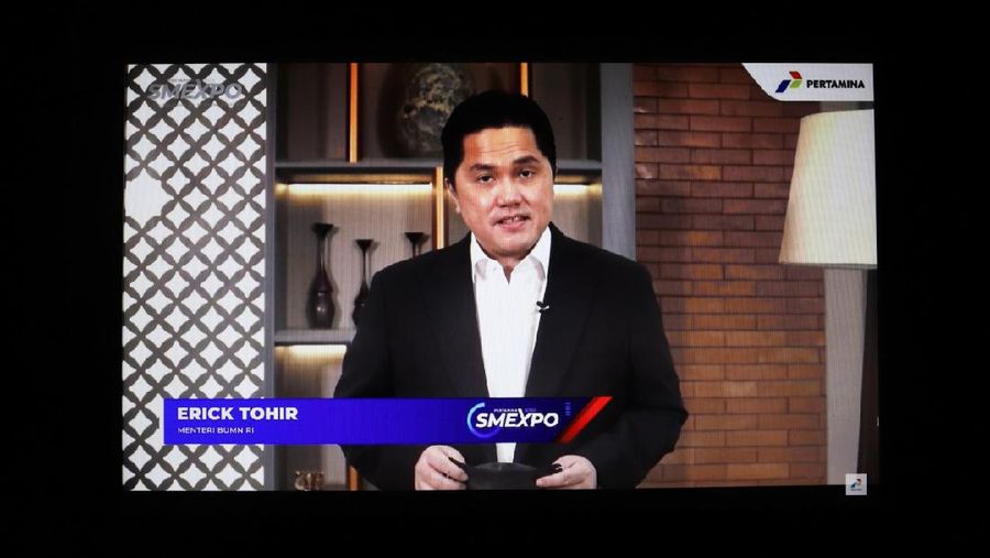 Sabet Rekor MURI, Menteri BUMN Apresiasi Pertamina SMEXPO 2020 (Dok. Pertamina)