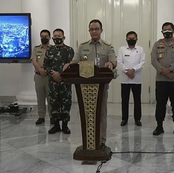 Pernyataan Lengkap Anies Soal Pengetatan PSBB Jakarta, Simak!