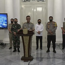 Breaking News! Anies Perpanjang Lagi PSBB Transisi