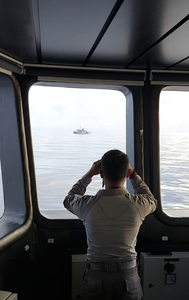 Kapal China di Laut Natuna (AP) Kapal China di Laut Natuna (AP)