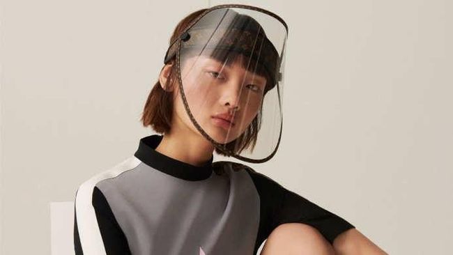 Wow Louis Vuitton Jual Face Shield Harganya Kayak Motor