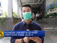 Begini Kondisi Jakarta di Hari Pertama PSBB Jilid II